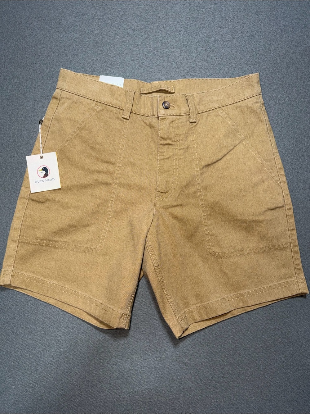 Duck Head Men’s Khaki Workwear Shorts